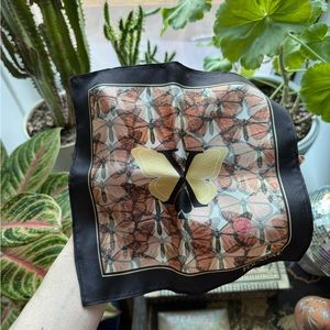 FoundRae reverie butterfly scarf, limited edition